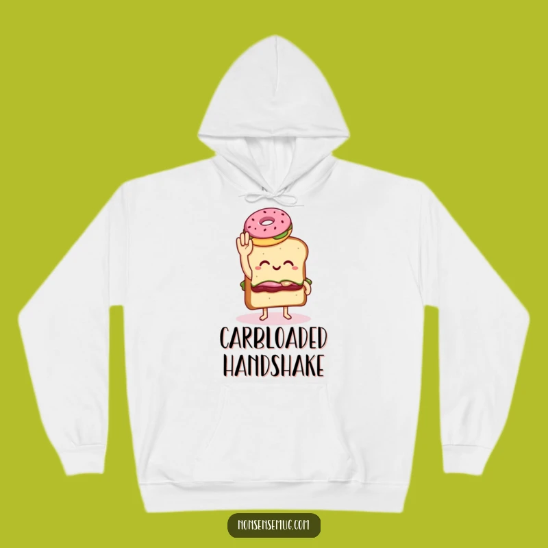 Funny Sandwich Donut Hoodie: Cozy Up with Awkwardly Hilarious Friends