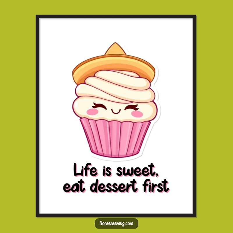 Free Printable Cupcake Fiesta Wall Art: Quirky Downloadable Decor for Festive Spaces