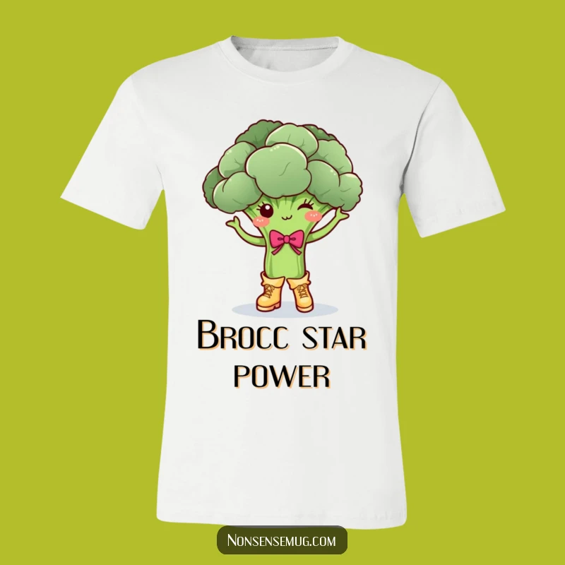 Funny Dancing Broccoli T-Shirt: Show Off Your Healthy Moves in Style!
